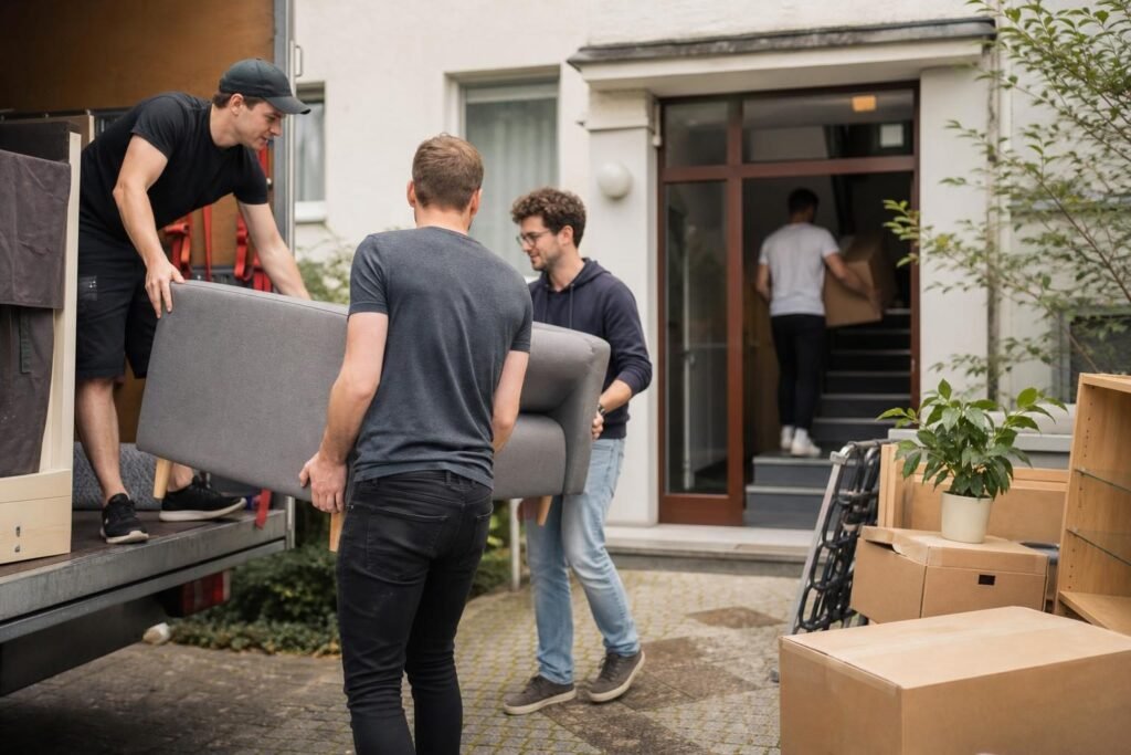 Umzugshelfer: Freunde, Studenten oder Profis?